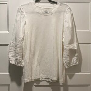 St. John's Bay White Tunic Top